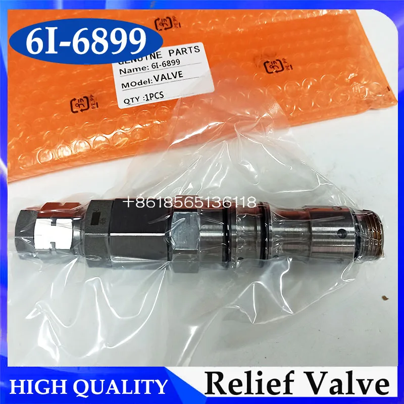 6I6899 6I-6899 Hydraulic Main Relief Valve For E330L E330B Excavator Parts