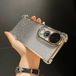 Shockproof Phone Case For Vivo V40 Case Silicone Glitter Cover For Vivo V40 V30 V29E V29 Lite V27 pro Y78 Y16 4G Bling Case V 40