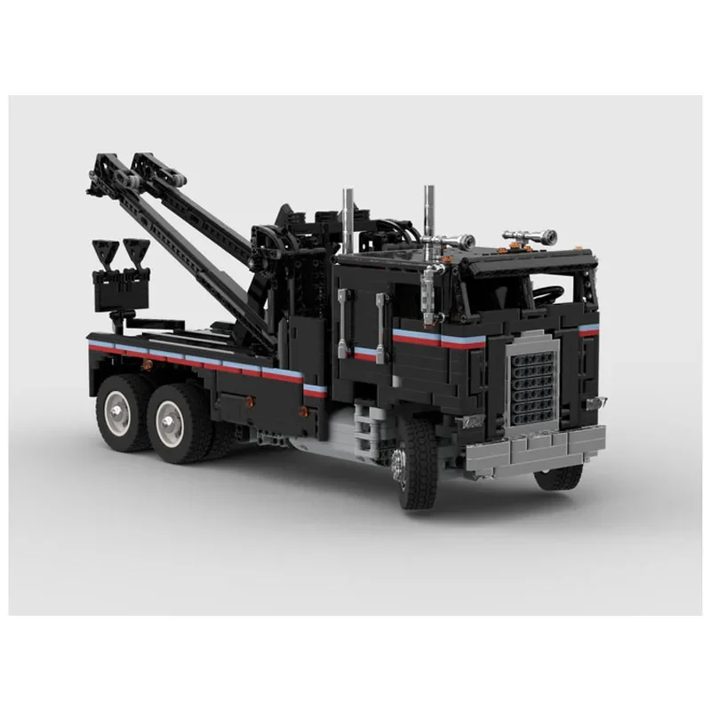 Série de films MOC-84847 Freighter FLA Electric Truck Splicing Assembly importer nights Model • 2533 Parts Kids Birthday Toy Gift