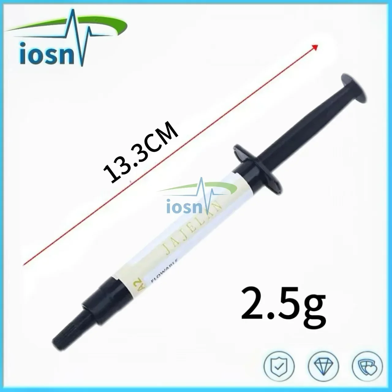 

1pcs Dental Composite Resin Flowable Light Curing A2 2.5g Refill Syringe Delivery Tips Etch Gel Adhesive Bonding