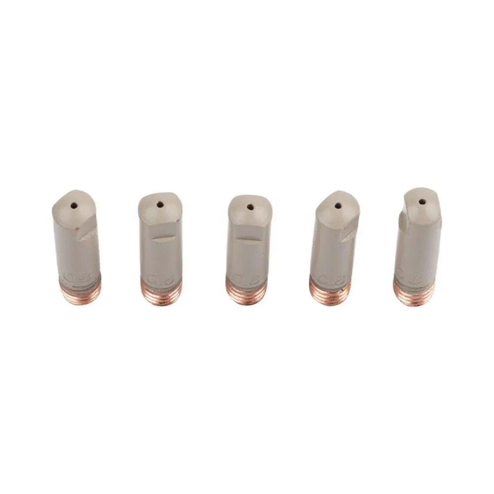 0.8mm for mig for welder Tips Copper for contact Tips for Professional Grade Tools Red Copper Material for sticking Coating For
