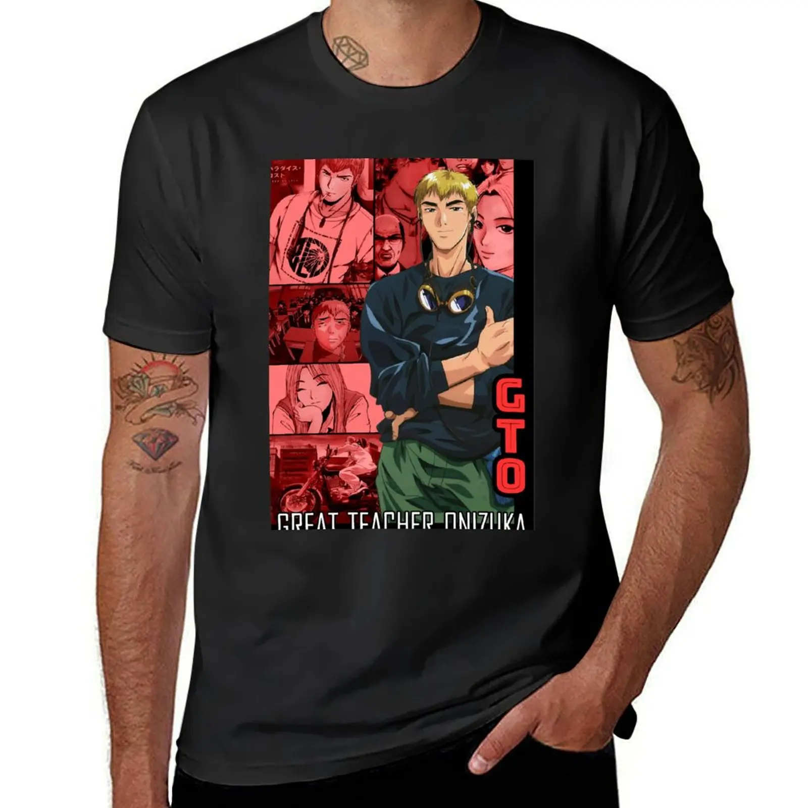 

Great Teacher Onizuka T-Shirt croswit shirt man plus size tops anime t shirts anime mens t shirt