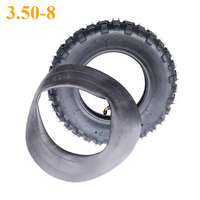 3.50-8 Tire Inner Tube and Outer Tyre 3.50x8 Tyres for Z50 50 MINI TRAIL MONKEY BIKE TIRE Motorcycle Tire Parts