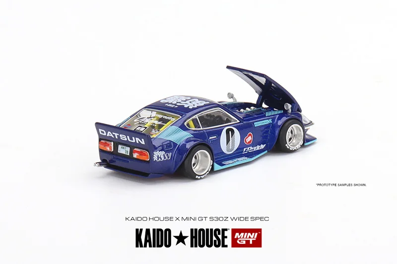 TSM MINI GT KAIDO HOUSE #24 Open Front Cover 1:64 DATSUN S30 Fairlady Z Die-cast alloy car model collection display gifts