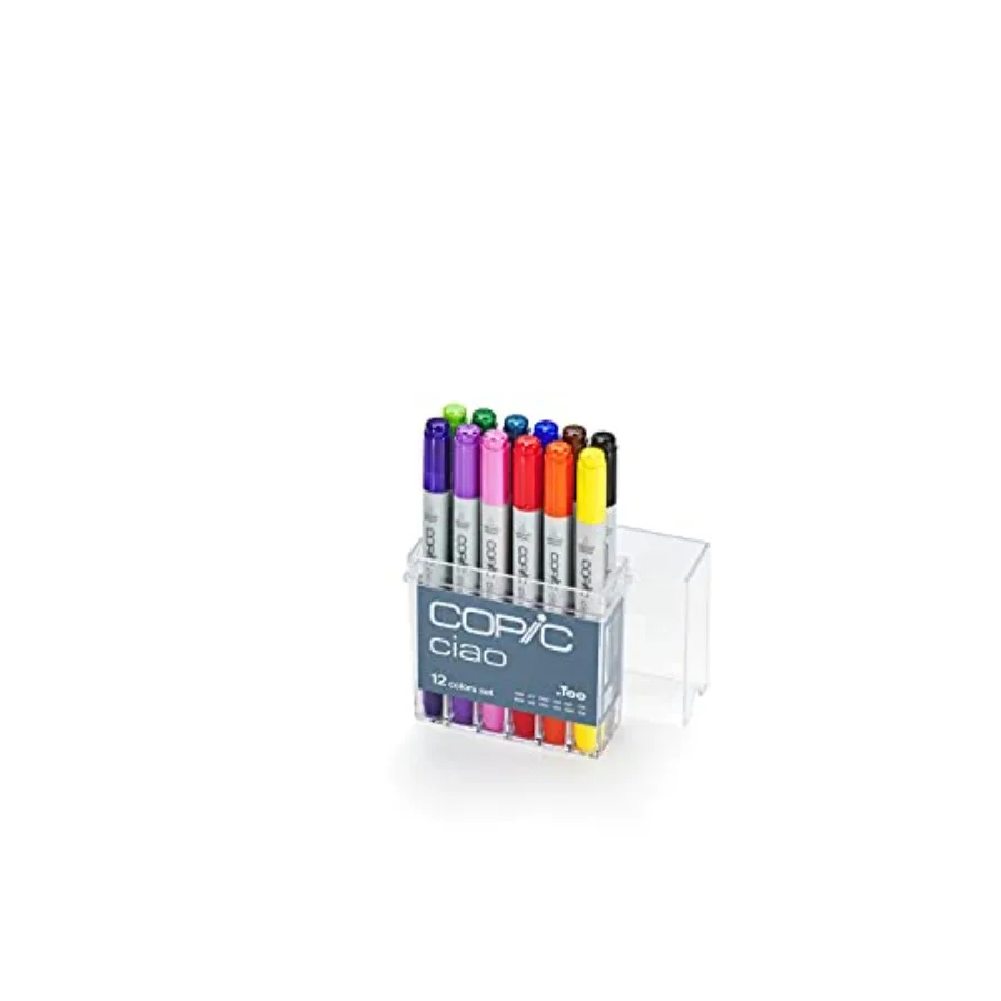

Markers 22075312 IB12 Ciao Markers Basic Set 12-Piece