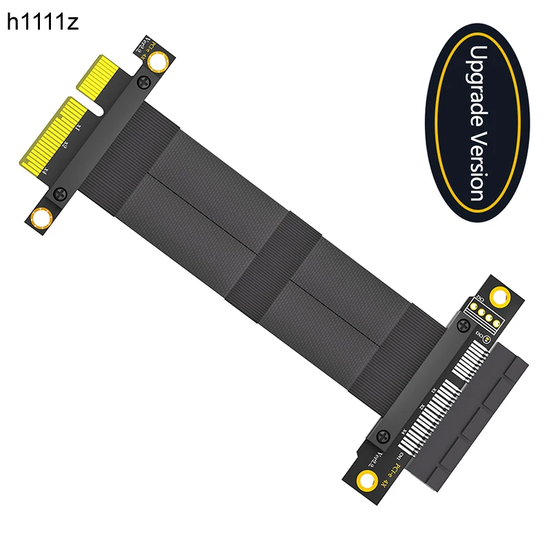 PCIE X4 Extension Riser Cable Extender Gold-plated Connectors PCI Express 4X Male to Female Slot Adapter PCI-E X4 Flexible Cable