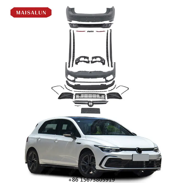 

Exterior Tuning 8 R-Line Look Auto Parts for MK8 2019+ Facelift R-Line Look Converted Kit