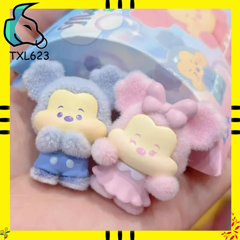 

Disney Mini Blind Box Mickey Mood Palette Anime Figures Desktop Collection Ornaments Children's Toy Gifts Trendy Collectibles