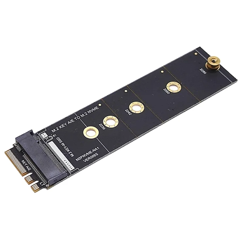 

for KEY A / to NVME Adapter Card NVME to KEY-M Expansion Slot WIFI to for M.2 SSD Disk Conver