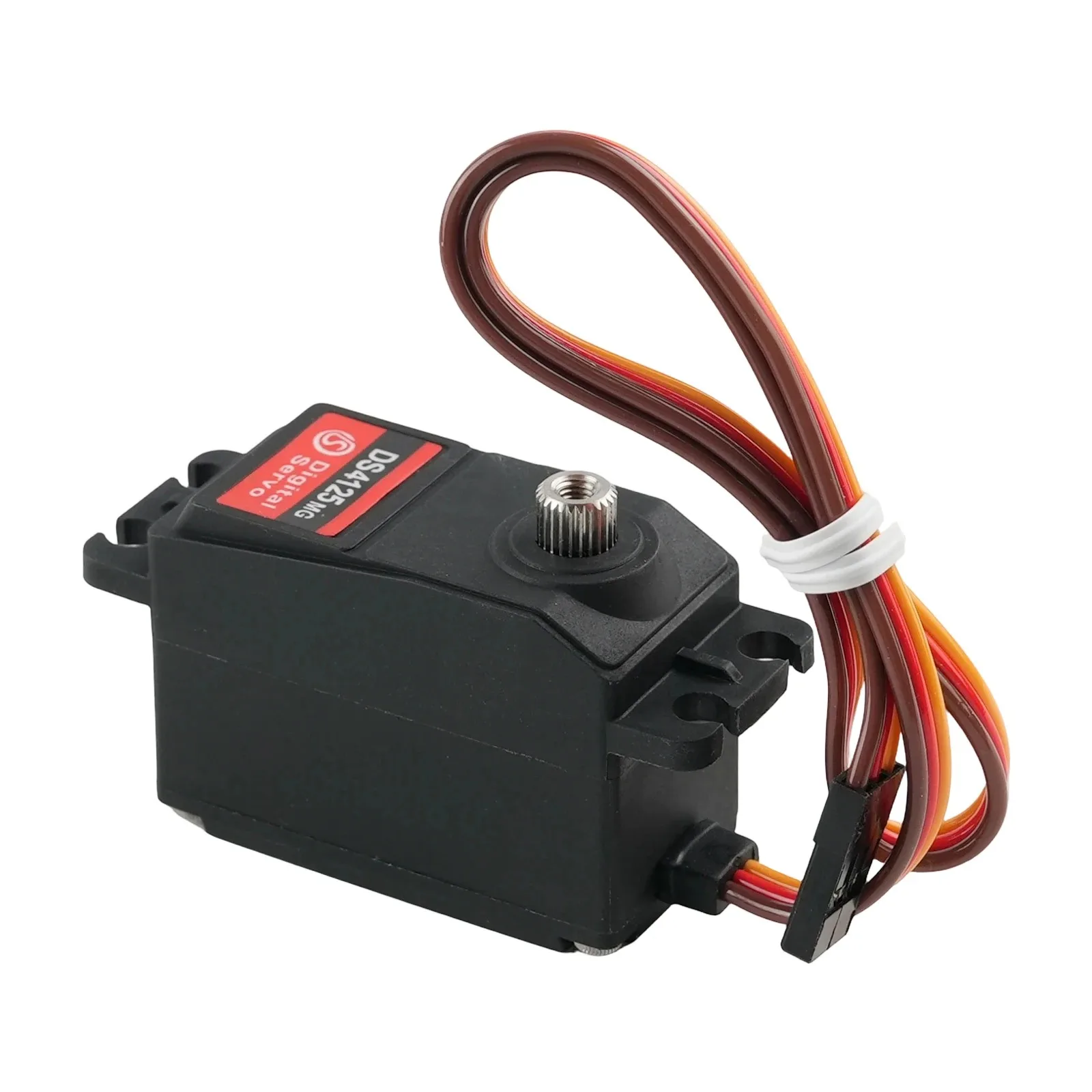 DSSERVO DS4125 Low Profile Digital Servo 25KG High Torque Steel Gear Waterproof IP65 for RC Robot