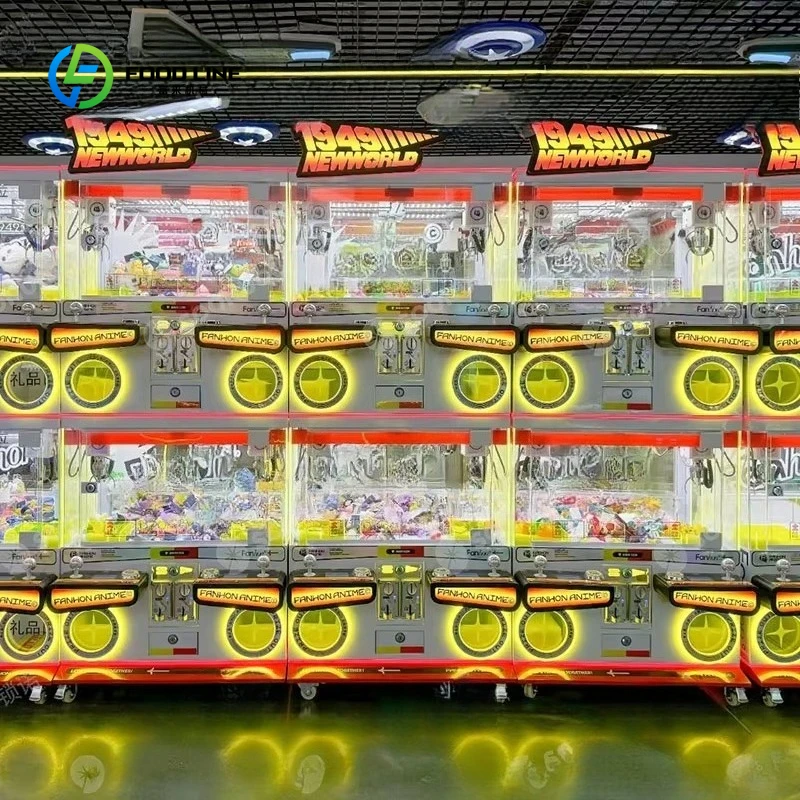 Customized 4 Player Claw Machine Premium Commercial Arcade Game for Entertainment Center Commercial 4 Player Claw Machine