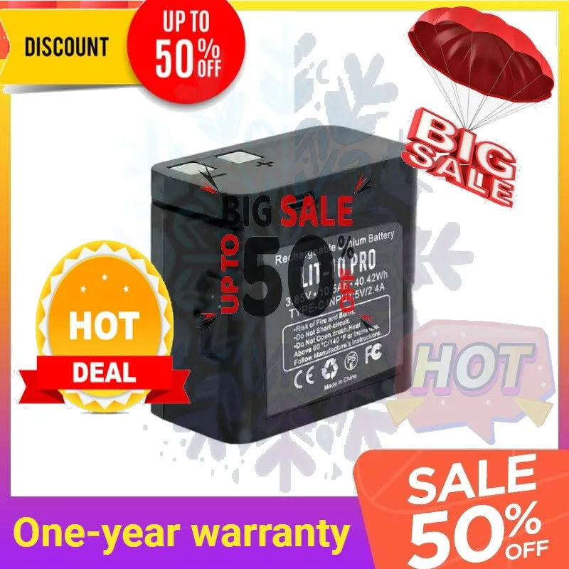 SWZY 10.5Ah LIT-10 Pro Rechargeable Lithium Battery for LM2 LINK-MICRO CELL Cellular Trail Cameras