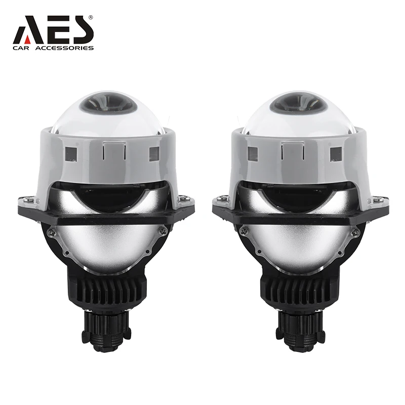 AES 3.0 70W BI LED 6000K Brighter Sun Beam Pattern F1 Biled Projector Lens for Accessories Para Autos 2024
