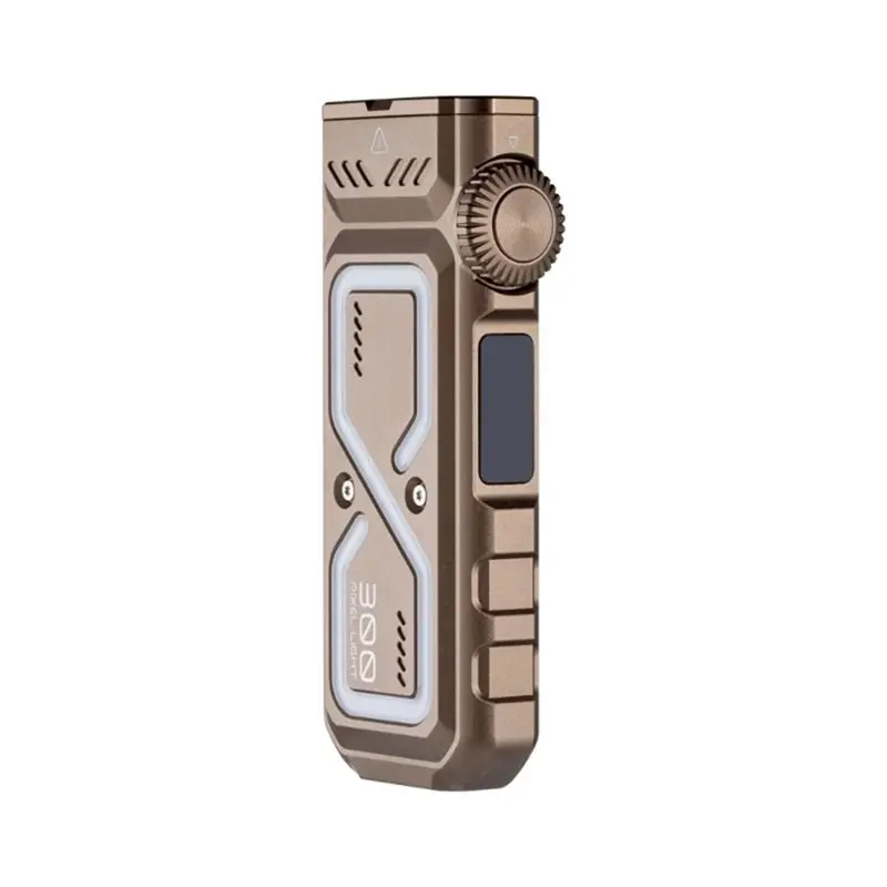 A01F-LED Flashlight 1300LM High Brightness Flashlight UV LEP RGB Hourglass USB-C 265M Long Range Sand