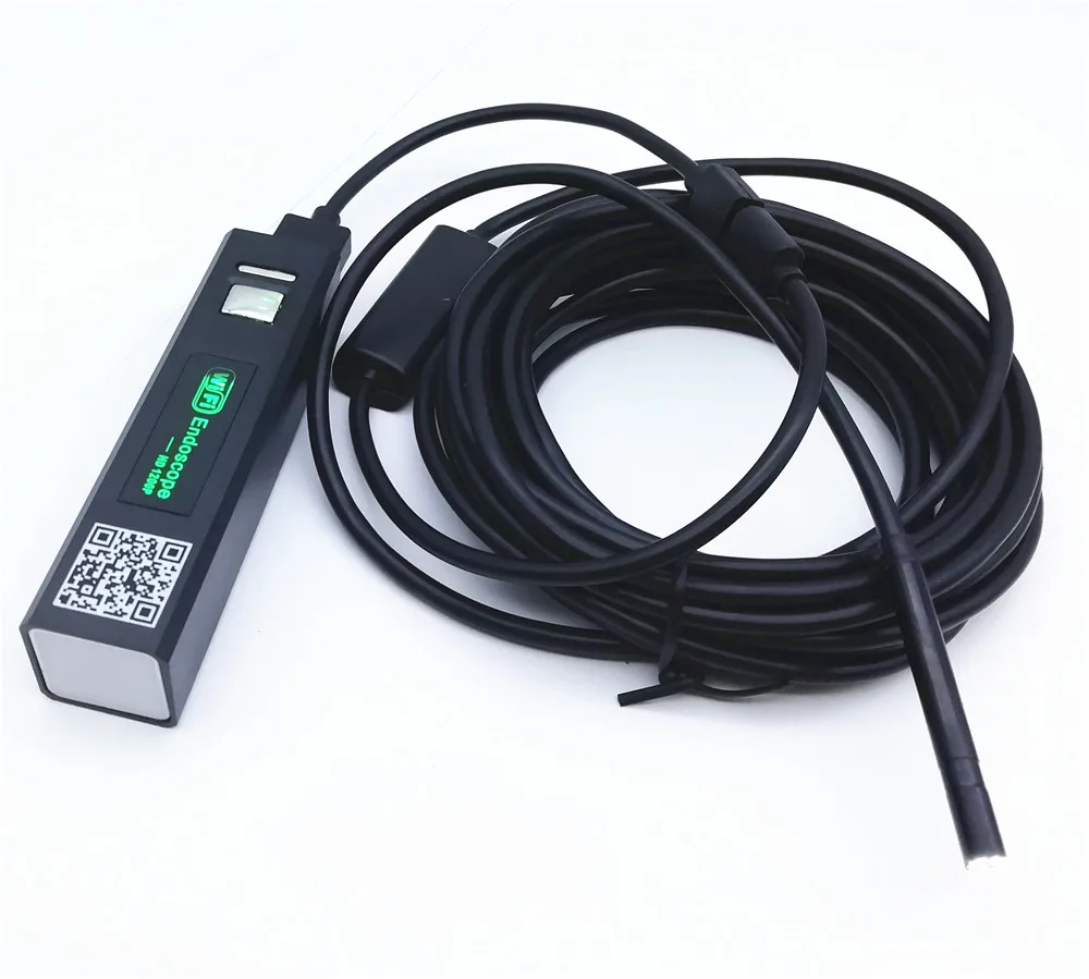 5.5mm 720P Wireless WIFI Endoscope Water-proof IP66 CMOS Borescope Inspection Digital Microscope Camera Otoscope