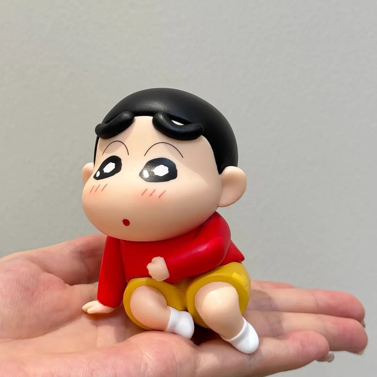 Crayon Shin Chan Blind Box Cartoon Hintern Neues Modell Anime Trendy Spielen Puppe Desktop Ornament Mädchen Geschenk