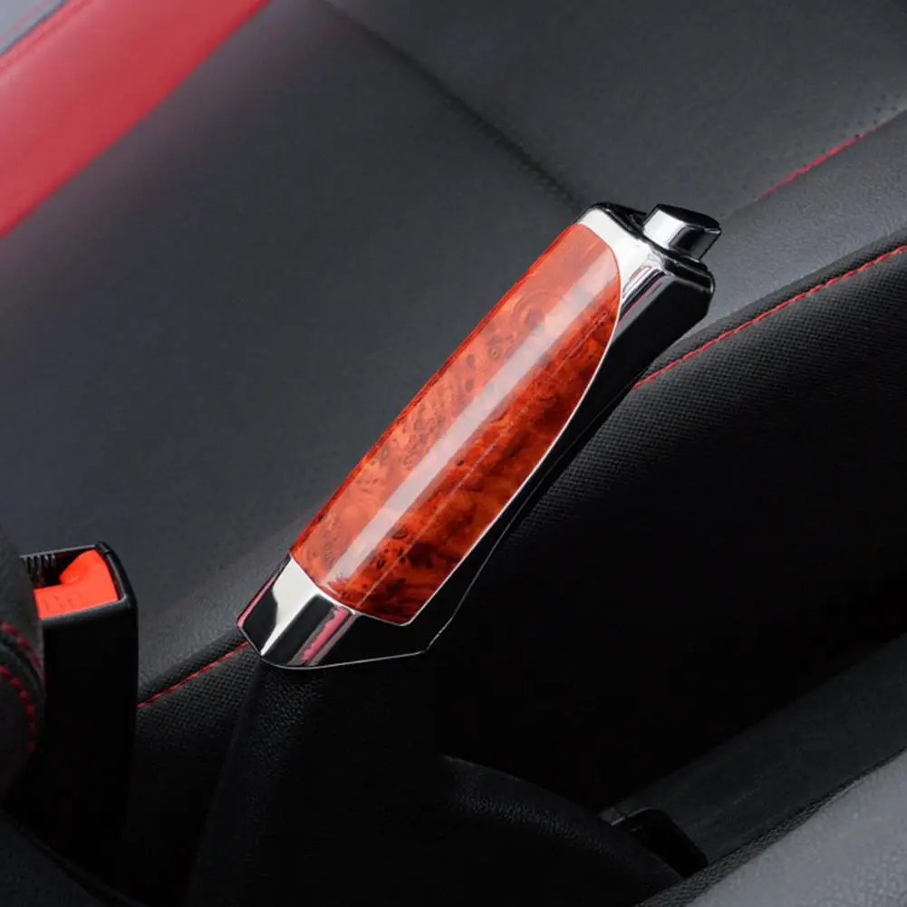 غطاء فرامل اليد مناسب حسب الطلب لفرملة اليد من ألياف الكربون لفرملة اليد للسيارة بقبضة مريحة ودرجة حرارة عالية للمركبة #5