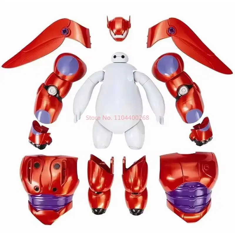 Новое поступление, 16 см, мультяшный большой герой 6 Baymax Fat Man, аниме-фигурка, модель Baymax, кукла из ПВХ, детская праздничная фигурка, подарки, игрушки