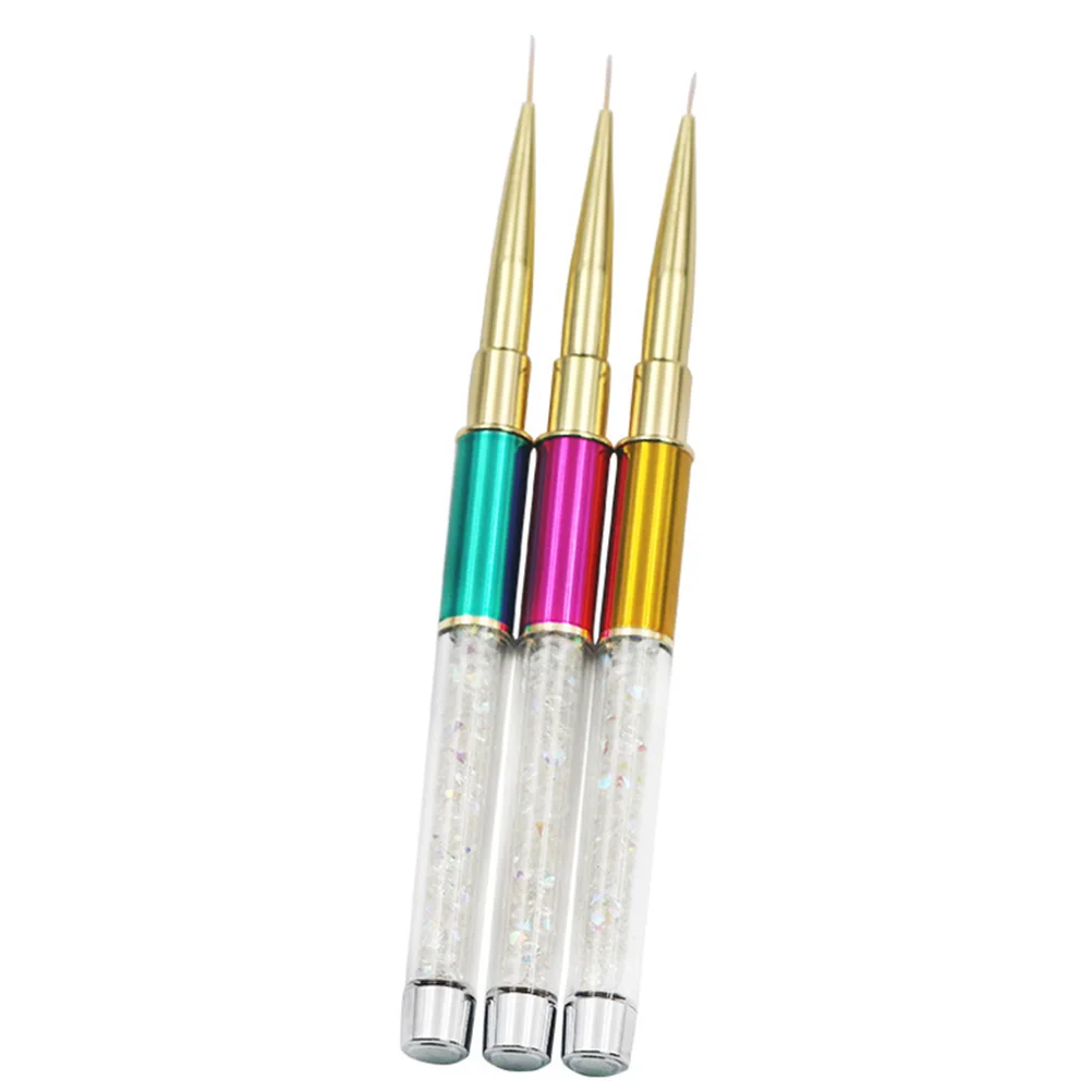 

Nail Brush Tool Manicure Fingernail Painting Pen Accessories Lightweight Long H Perfect Home Use Gift Choices Durable