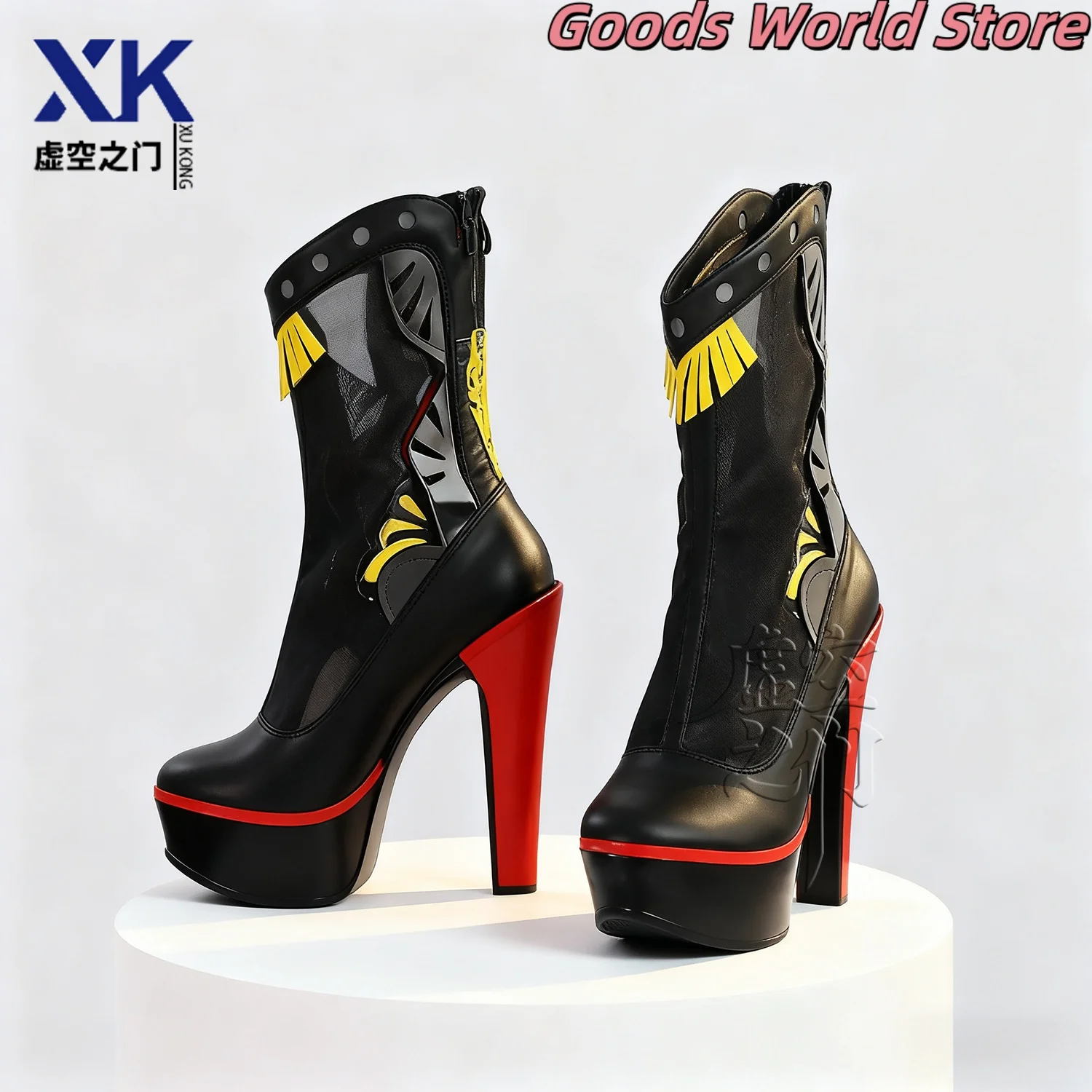 

В наличии Ye Shunguang Shoes Обувь для косплея Game ZZZ Zenless Zone Zero Косплей на высоком каблуке Хэллоуин Женская обувь для девочек