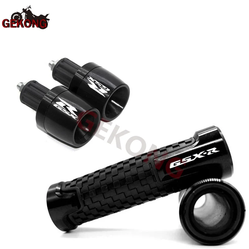 For SUZUKI GSXR GSX-S GSX-R 600 750 1000 1300 Hayabusa Motorcycle Hand Grips Handle Bar End Cap