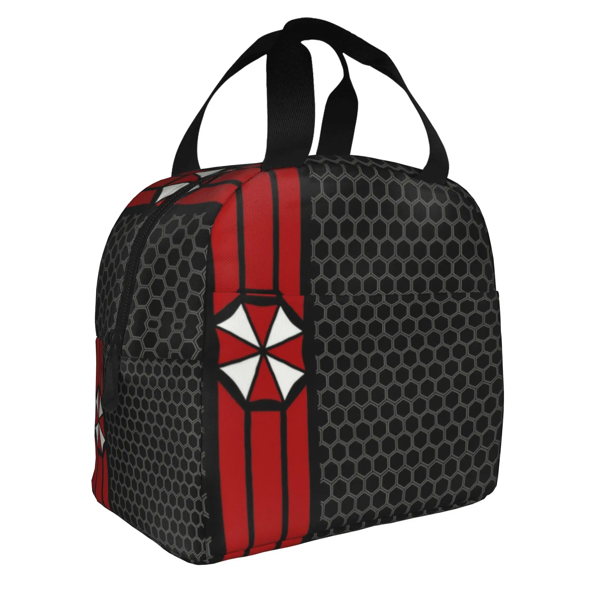 Umbrella Corporation Insulated Lunch Tote Bag Video Game Cosplay Portable Cooler Thermal Food Lunch Box Outdoor Camping Travel