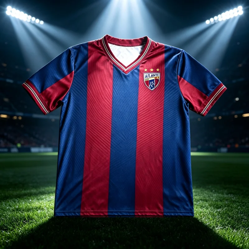 2026 Mexican Football Club Atlante Sports Jersey T-shirt Men Women's Fan Gifts Breathable and Comfortable Loose Family Kids Tees