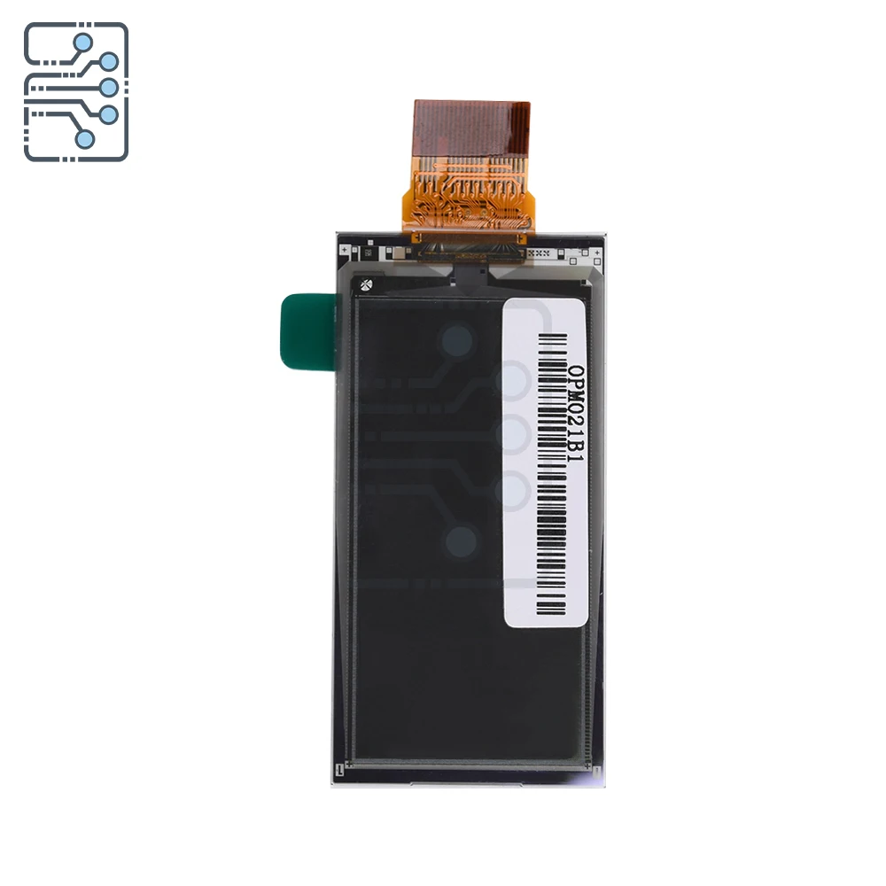 OPM021B1-FPC 2.13 polegadas display LCD 5V módulo de exibição de alto contraste adequado para instrumentação, eletrônicos de consumo