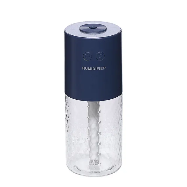 무선 미니 USB 공기 가습기 휴대용 충전식 디퓨저 초음파 가습기 분무기 분무기 정수기 컬러 라이트