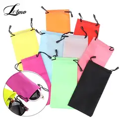 5pcs Sunglasses Bag Drawstring Pouch Myopia Glasses Case Soft Eyeglasses Pocket Spectacles Cloth Bag Eyewear Accessories