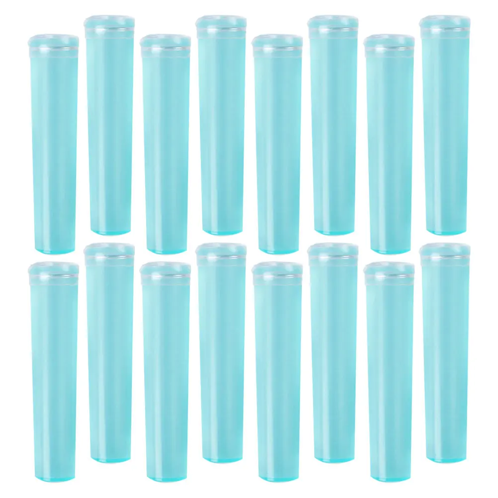 

100pcs Flower Preservation Tube Nutrition Growing Leakproof Plastic Cover Florist Supplies Water Container Floral Arrangement