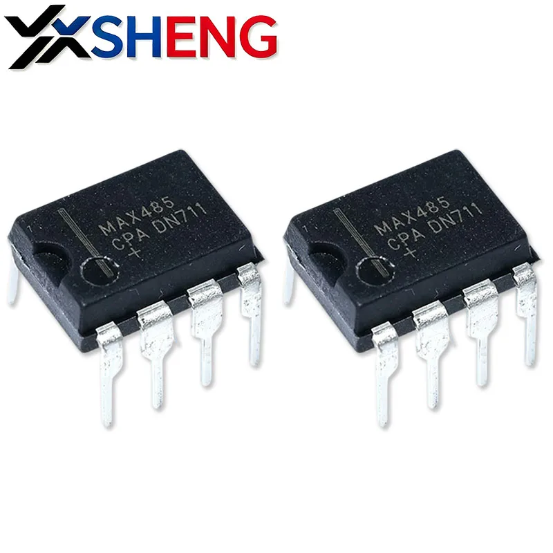 10PCS MAX485CPA MAX485EPA MAX487CPA DIP-8 Communication Transceiver Chip MAX485 MAX487