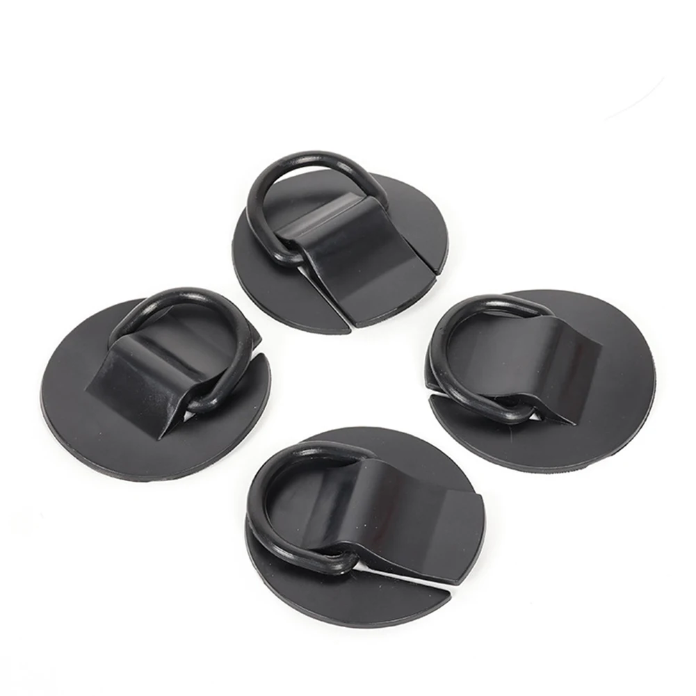 4Pcs D Ring Patches, PVC Pad Patch Kayak Paddle Holder, For Inflatable Boat Paddle Board Surfboard Kayak