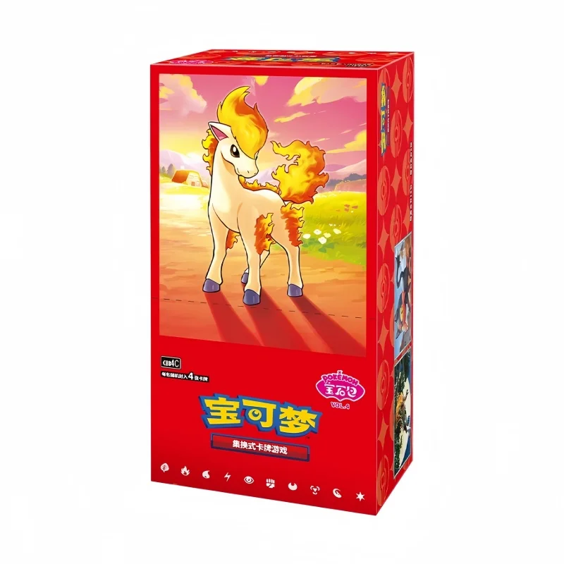 Nieuwe Verkoop Echte PKM PTCG Scarlet&Violet Gem Pack VOL.4 Serise Vereenvoudigde Chinese versie Booster Collection Speelgoed Verrassingskaarten