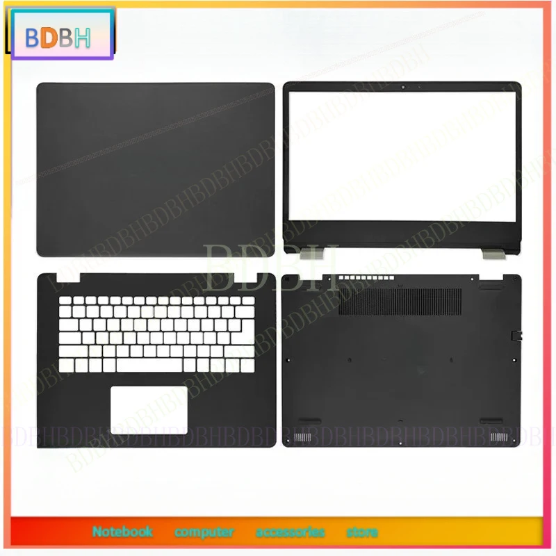 Nueva Carcasa para Laptop Dell Vostro 3400 3401 3405 V3400 V3401 V3405, Cubierta Trasera LCD, Bisel Frontal, Reposamanos, Base Inferior, Color Negro