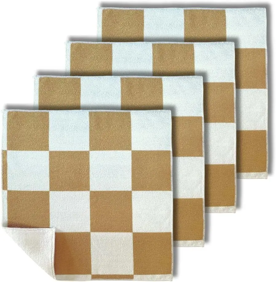 

Microfiber Cleaning Cloths 13x13 – Lint-Free, Streak-Free Reusable Towels for Kitchen, Glass, Bathroom & Car