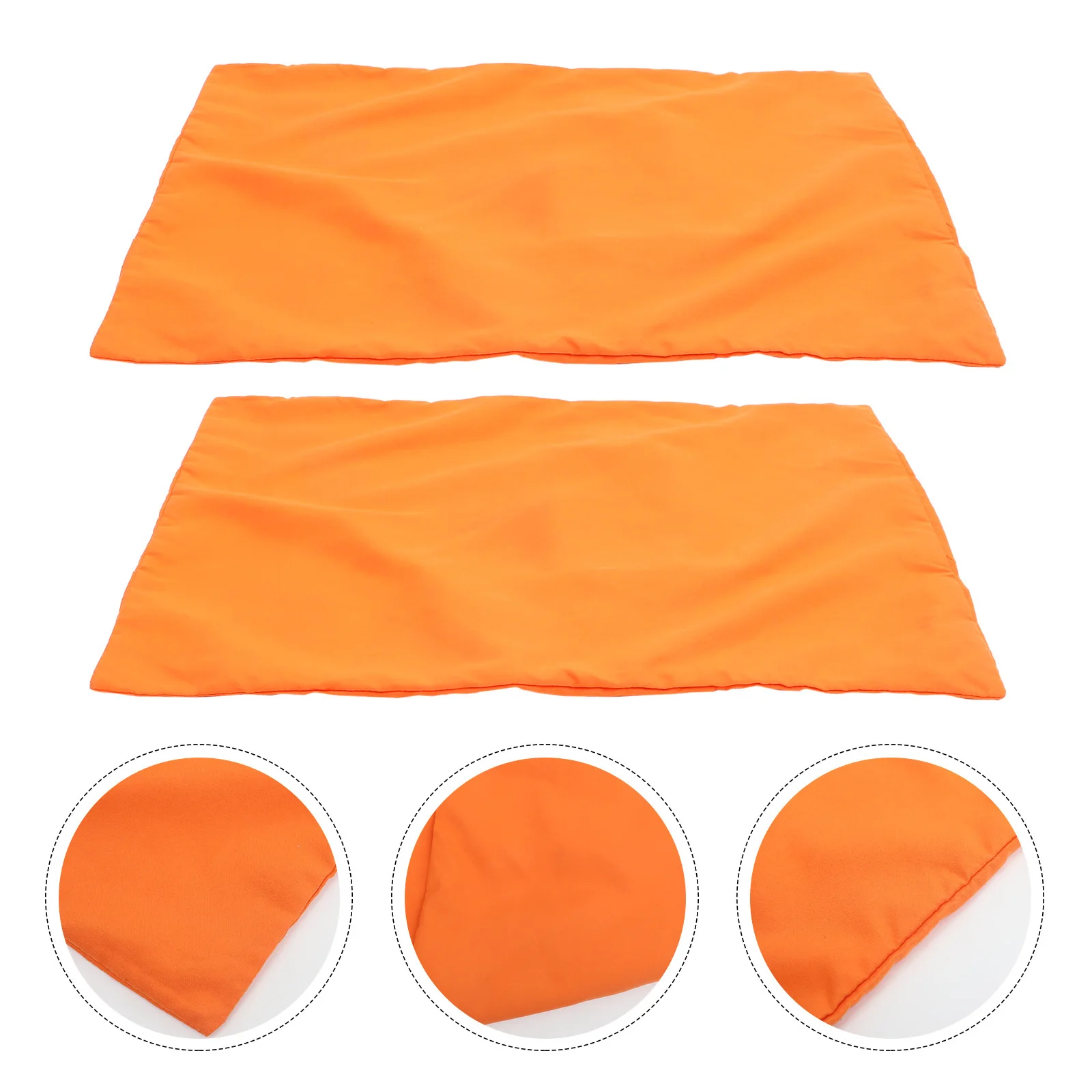 

2pcs Pillowcases Envelope Closure Travel Case Pillow Cover Skin-Friendly Washable Comfortable For