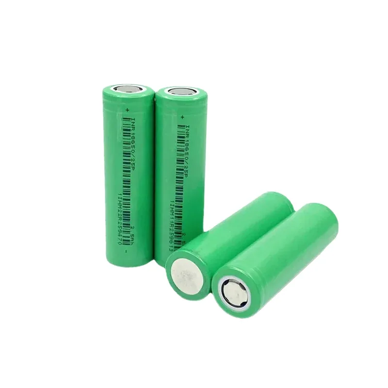 10-100pcs EVE 25P INR 18650 Battery 2500mAh Capacity CDR 20A 3.7V Lithium-ion Battery Cell Rechargeable For Electric Scooter Toy