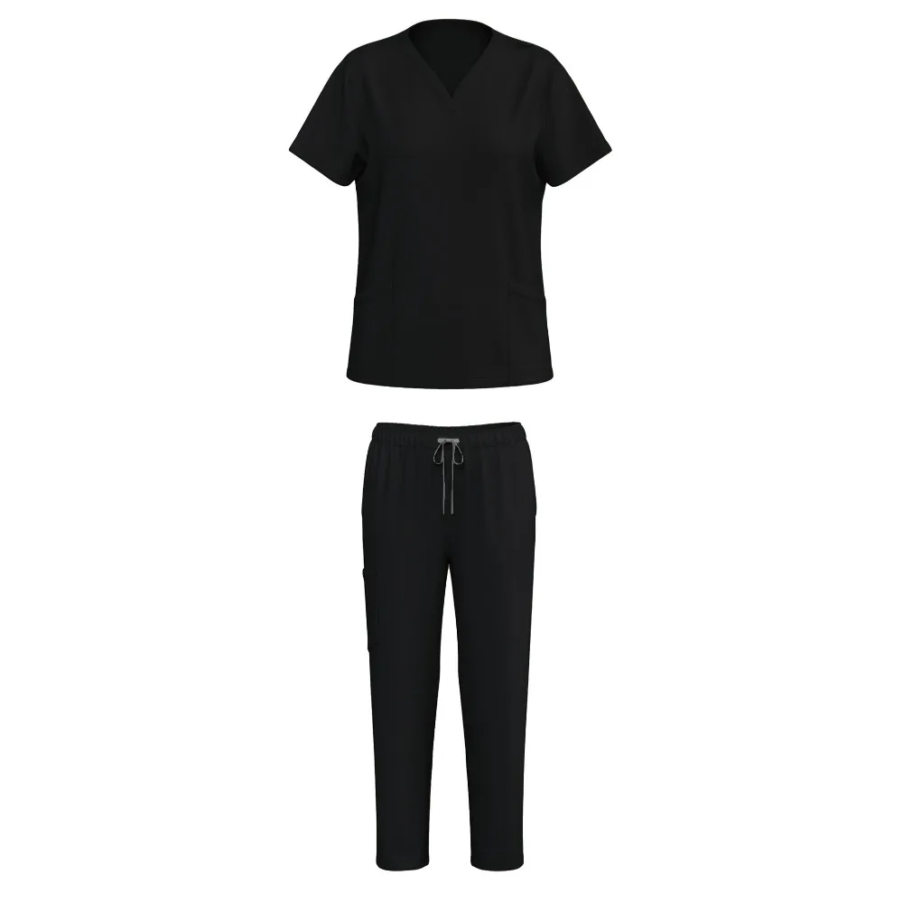 أطقم زي العمل والممرضات النسائية لعام 2025 - ملابس حقل العيادة، تصميم أوروبي أمريكي