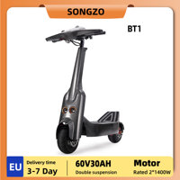 SONGZO BT1 Adult Electric Scooter 2*1400W  Motor 60V30AH Battery  Off-Road Escooter 11 Inch Tire All-Terrain E-Scooter