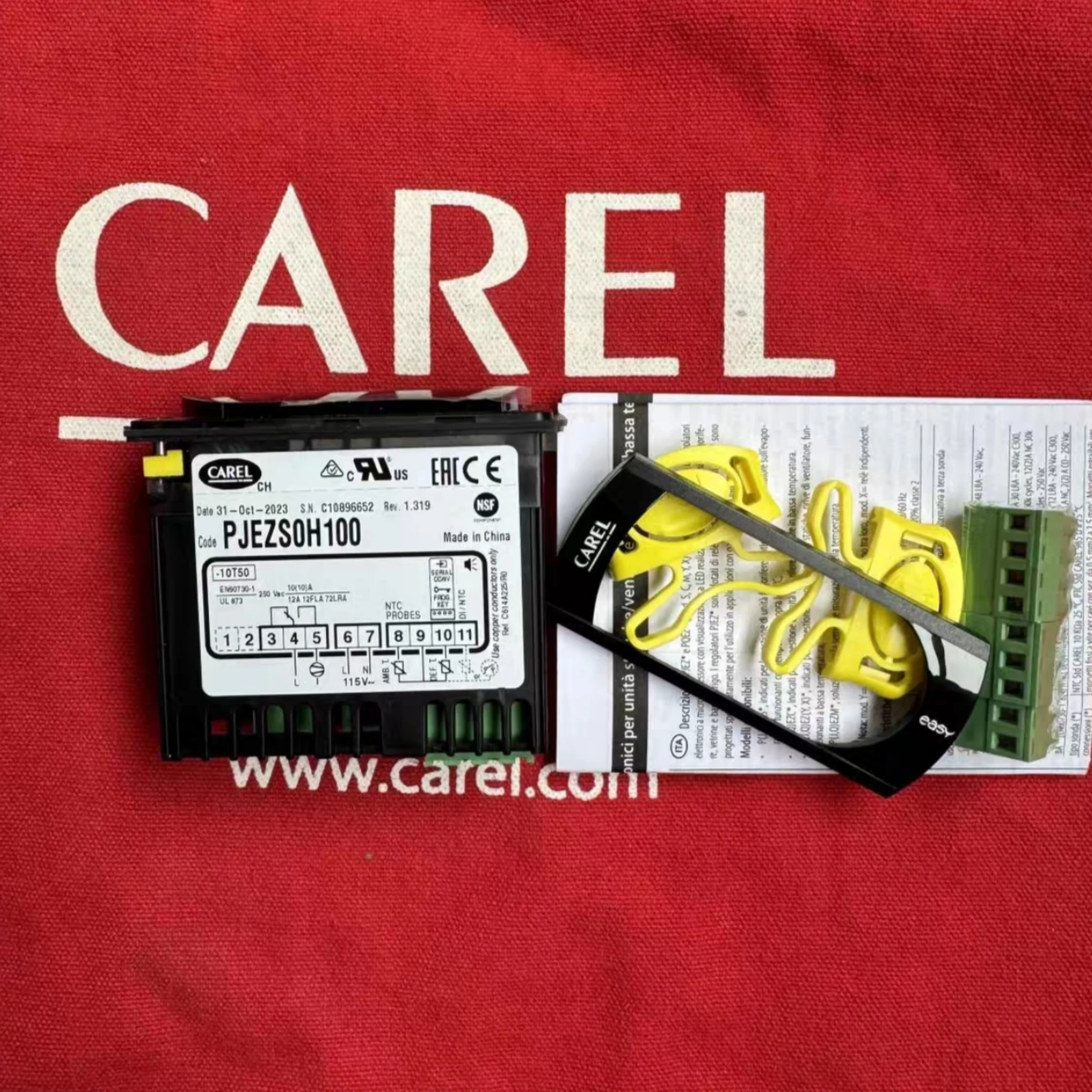 

Регулятор температуры PJEZS0H100 PJEZS0J010 новый в коробке PJEZS0P0E0