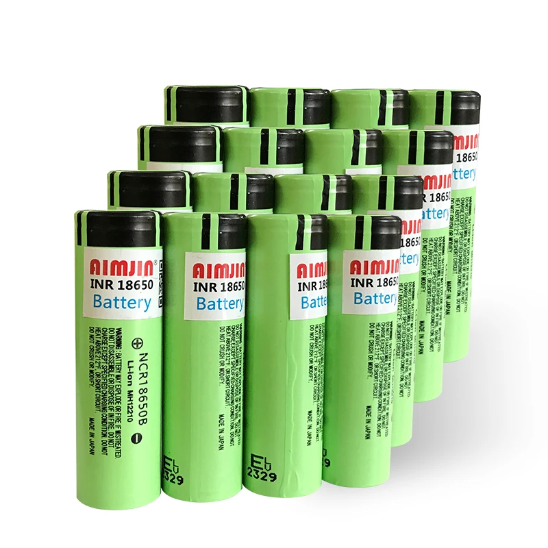 18650 3400mAh 3.7V NCR18650B batteria ricaricabile al litio per Computer ventilatore giocattolo lampade per Laptop torcia elettrica della banca di