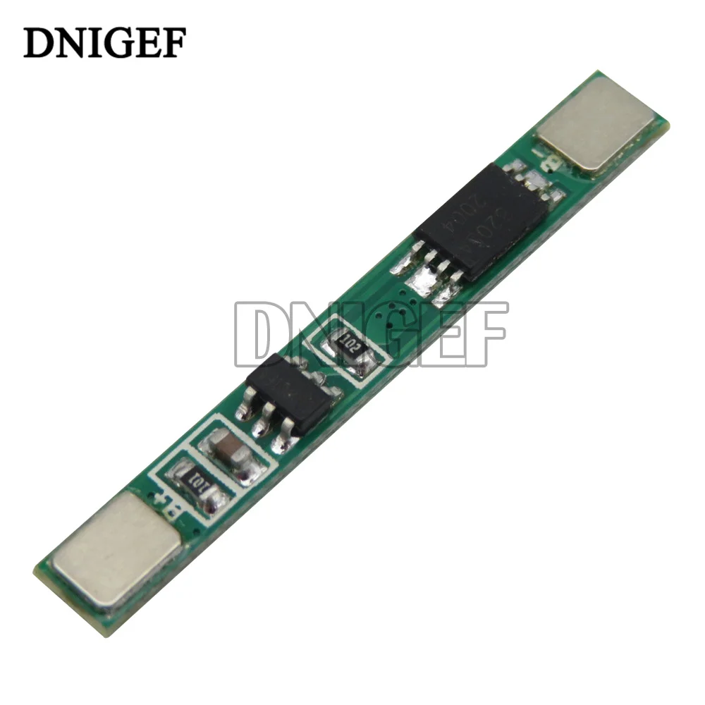 DNIGEF 1S 3A Motherboard Battery Protection BMS PCM for Li-ion For 18650 Lithium Ion li Battery 3.7V 3A li-ion