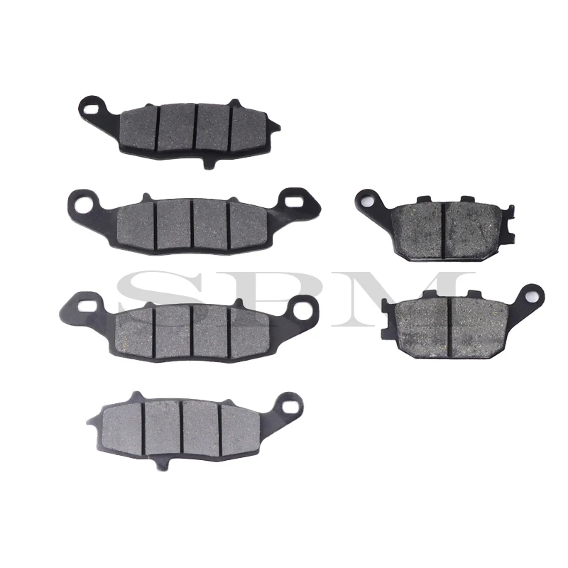 Motorcycle Front Rear Brake Pads for Suzuki GSF650 Bandit GSF 650 GSR750 SV400 SV650 SV 400 650 DL650 DL1000 V Strom DL 650 1000