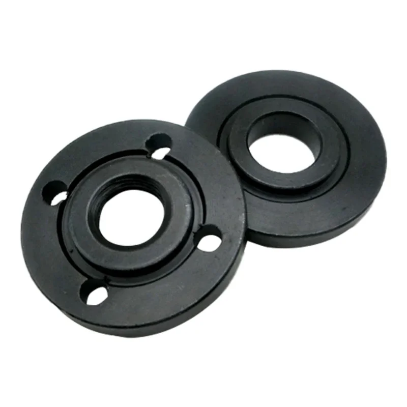 Reliable Threaded Angles Grinder Flange Nut Inner Outer Flange Nut for Power Tool Carbon Steel Plate Splints Clamps