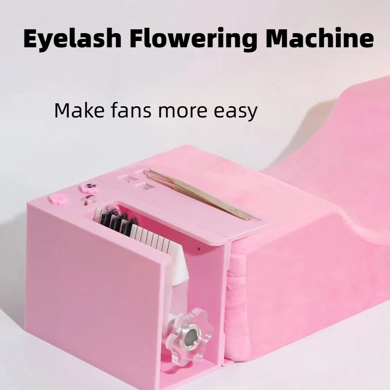 

Black Shield Acrylic Eyelash Extension Eyelashes Fanning Machine Acrylic Eyelash Flowering Machine Dropship