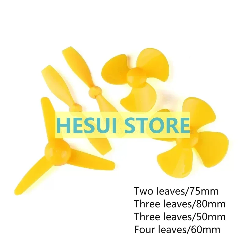 Two/three/four blade propeller, forward and reverse propeller, fixed wing, toy motor motor accessories, aperture 2.0mm