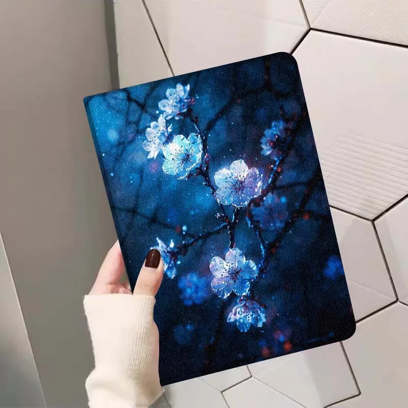 

Luminous Flower Beautiful For Samsung Galaxy Tab A7 A A8 A9 A11 S6 S11 10.1 10.4 10.5 Inch Lite PLus Tablet Case