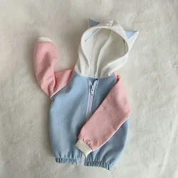 1/3 1/4 Doll's Clothes for 60/45cm Bjd Doll Casual Coat Fashion Clothing Diy Girl Toys Dress Up Play House Doll Accessories