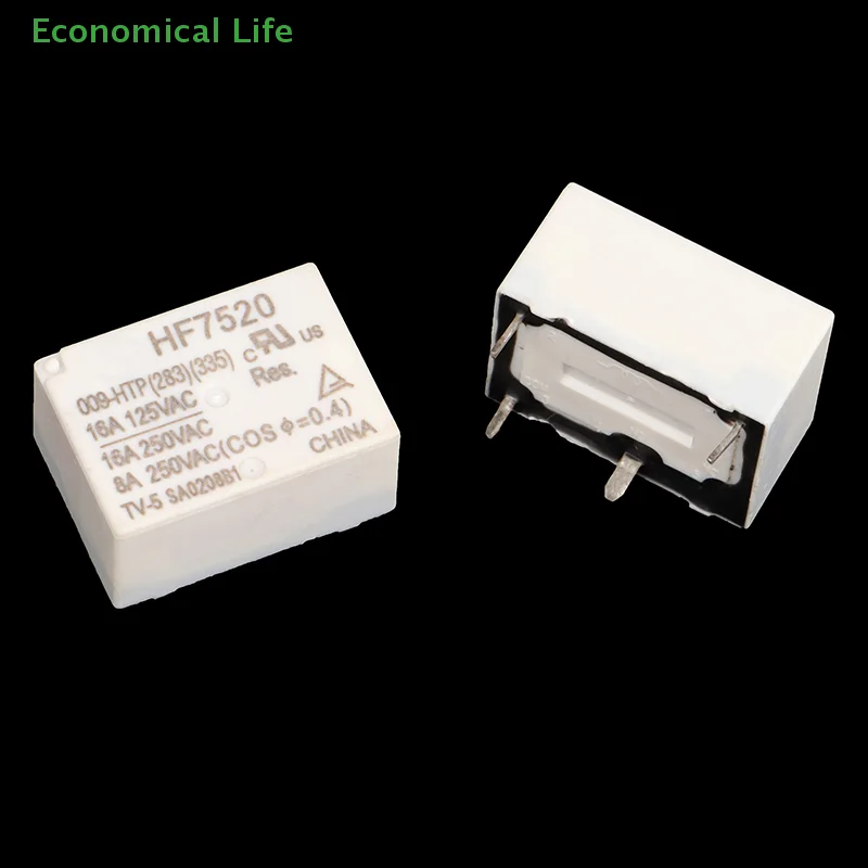 HF7520 / 009-HTP High Load 10A / 16A Normally Open 4-Pin Millet Constant Temperature Electric Heating Kettle Relay